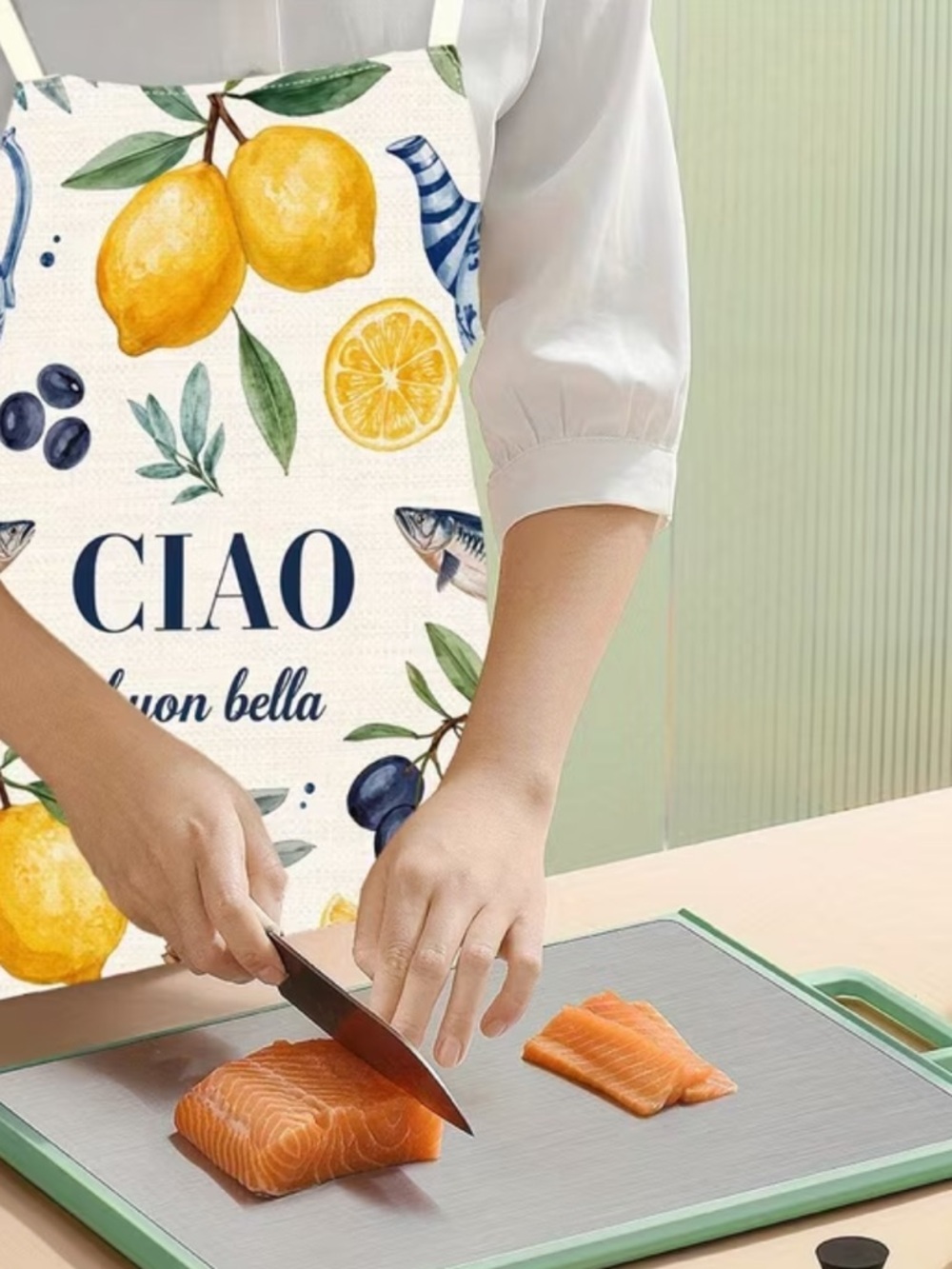 Italian Bion Lemon Apron - Picture 2 of 4